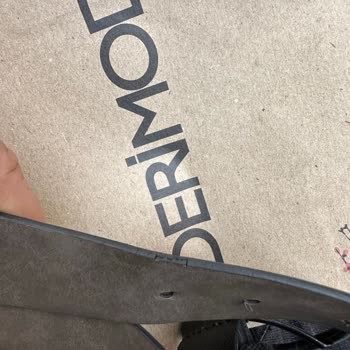 Derimod Kemerinin Kalitesizliğini Kabullenmemesi.