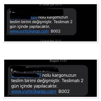 Yurtiçi Kargo Acıbadem'de Başka Şubeye Yönlendiriyor, Mağduruz