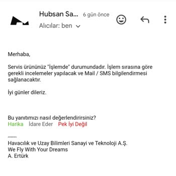 Hubsan Teknoloji Hubsan Drone Firması Şikayeti