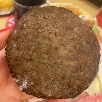 Burger King Whopper Menü Köfte Üzerindeki Benekli Yapılar Nedir