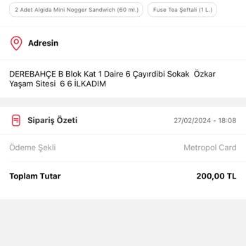 Sbarro Sipariş Ve Servis Hizmetinde Yaşanan Aksaklıklar