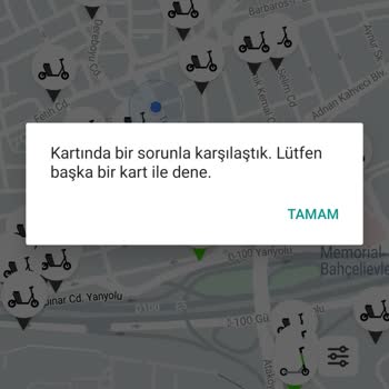 Martı Uygulama Kart Ekleme Sorunu