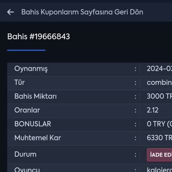 Betmatik Tutan Bahsimi İade Etti