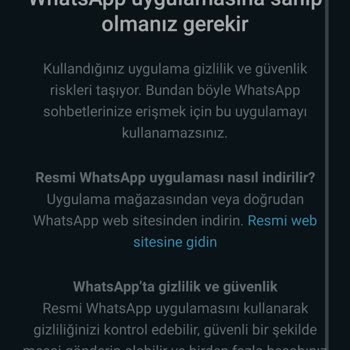 WhatsApp Erişim Sorunu: Resmi Hesap Uyarısı Ve Giriş Engeli