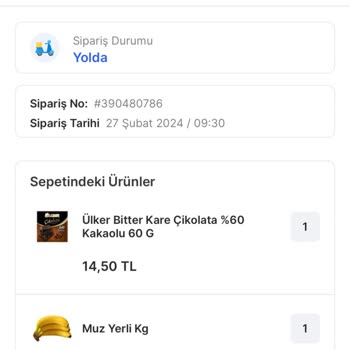 Migros Sanal Market Teslimat Problemi