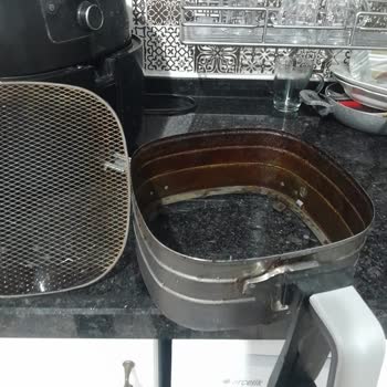 Philips HD9650 Air Fryer (XXL) İç Haznesi Çok Kullanışsız