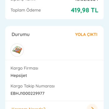 Ebebek Kullanılmış Ürün Gönderdi