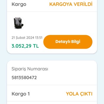 Ebebek'te Ürünlerin 1 Hafta Geçmesi Ve Kargo Verilmemesi