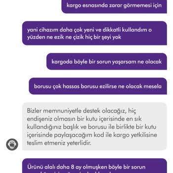 Dyson Servisten Süpürge Borusu Eksik Geldi!