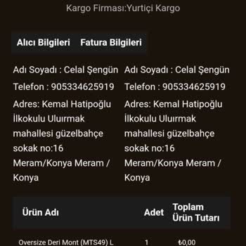 Moda Fethi Alışveriş Firması Değişiklik Yapmıyor