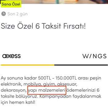 Akbank "Size Özel 6 Taksit Kampanyasında" Mağdur Edildim