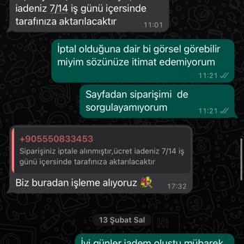 OZSARICAM Bir Aydır Paramı Alamıyorum