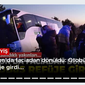 Kamil Koç 23 Ocak Afyon Kazası