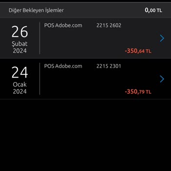 Adobe İptale Rağmen Bankadan Para Çekilmesi