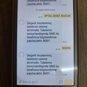 Bimcell Paket Yenileme Onay Mesajının Gelmemesi