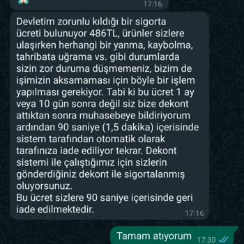 Evde Paketleme Türkiye Kimlik Bilgilerimin İzinsiz Kullanımına Karşı Önlem Talebi