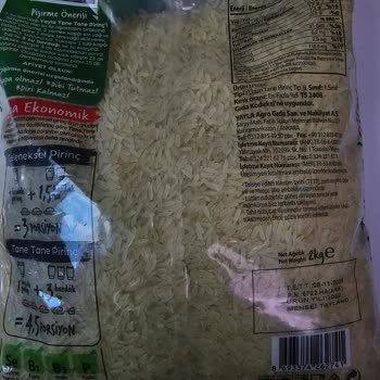 Yayla Bakliyat Pirincin Kalitesizliği