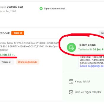 Hepsiburada İndirim Mağduriyeti. Aldığım Ürün 2209 Lira İndirime Düştü