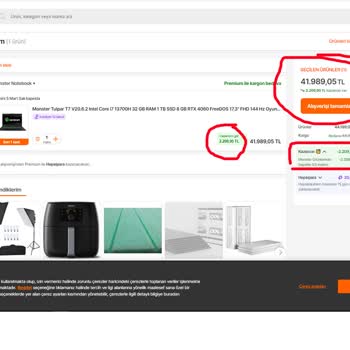 Hepsiburada İndirim Mağduriyeti. Aldığım Ürün 2209 Lira İndirime Düştü