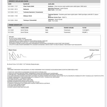 Lider Isıtma Soğutma Sistemleri Yetkisiz Servis