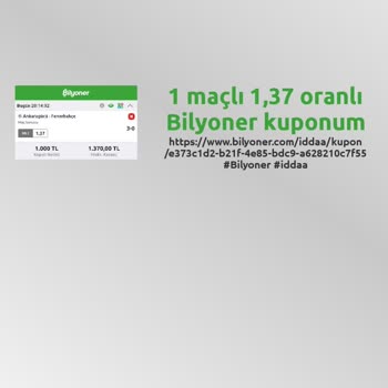 Bilyoner Yanlış Linka Kupon Yaptım Geri İade Edilisin Üye No Bu22801256
