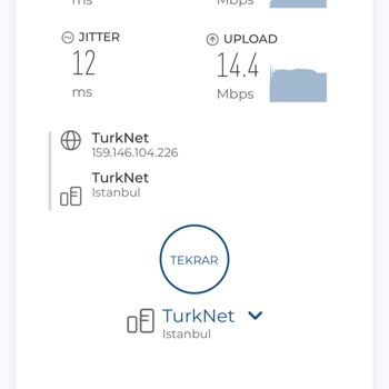 TurkNet Hız Problemi Var