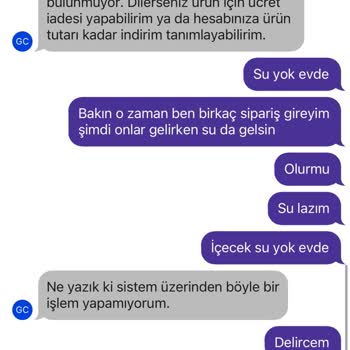 Getir Sürekli Eksik Ürün Getiriyor Ve Arkasında Durmuyor Mağdur Ediyor