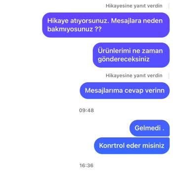 Qarya Tasarım Kargolanmayan Ürün Ve İletişimsizlik Sorunu