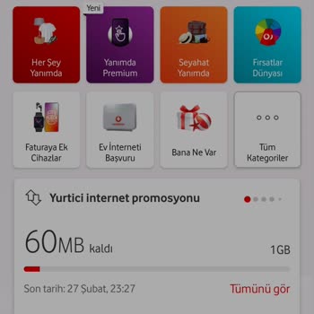 Vodafone Aşım Paketi Hatası