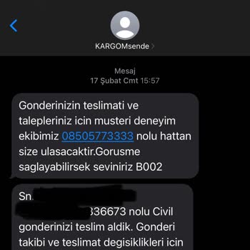 KARGOMsende Kabul Edilemez İstanbul İçi 10 Günde Teslim Edilmeyen Kargo.