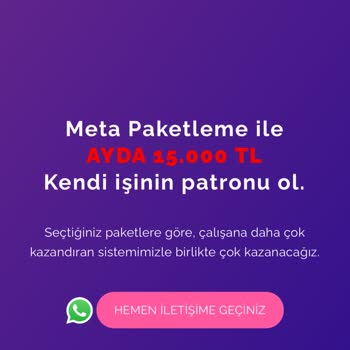 Meta Paketleme Meta Evde Paketleme Online İş Başvuru Tedbir Yazısı