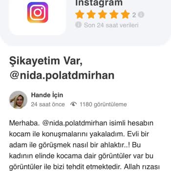 Guncelsikayetlerimiz.com Instagram Hesabım Adı Altında Şikayet Var