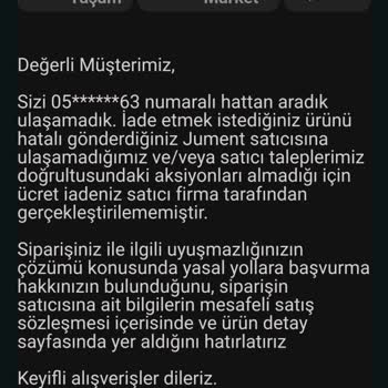 Trendyol Hem Paramı Hem De Ürünlerimi Aldı
