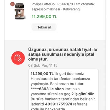 Hepsiburada Sürekli Ürün İptal Ediyor