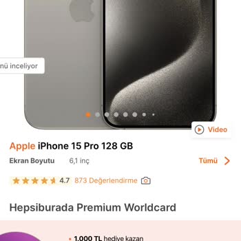 Hepsiburada Yanlış Fiyatlandırma İptali