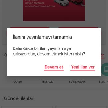 Letgo'da İlan Açamıyorum