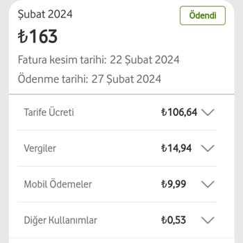 Vodafone Tahsilatına Aracılık Edilen Hizmetler Ne Demek