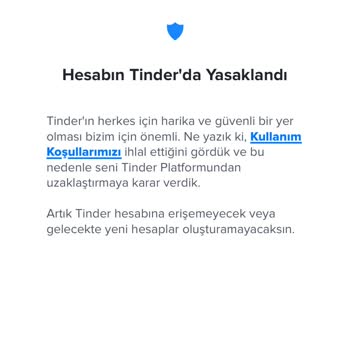 Tinder Hesabımın Yok Yere İptal Edilmesi