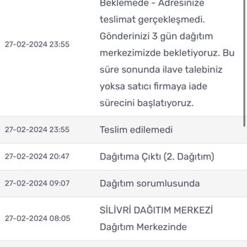 KARGOMsende Silivri Dağıtım Merkezi