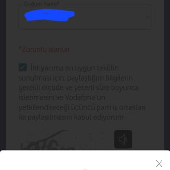 Vodafone FreeZone Kullanıcısı Olarak Tanımlayamıyorum