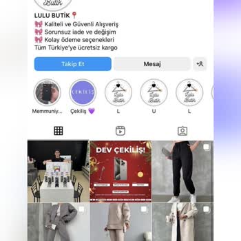 iPhone Lulu Giyim Instagram