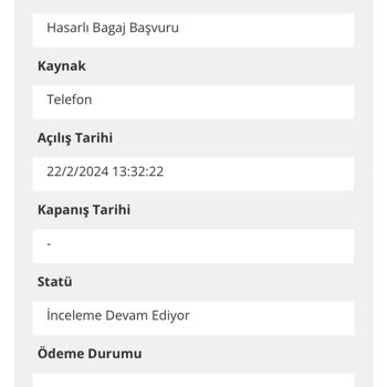 Pegasus'un Hasarlı Bagajlara Yönelik İlgisiz Ve Alakasız Yaklaşımı