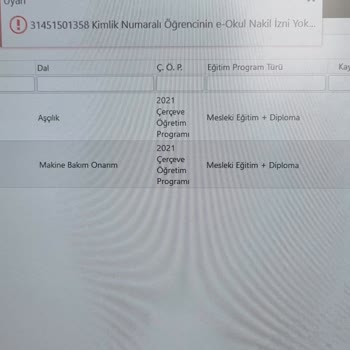 E Okul Nakil İzni Vermiyor