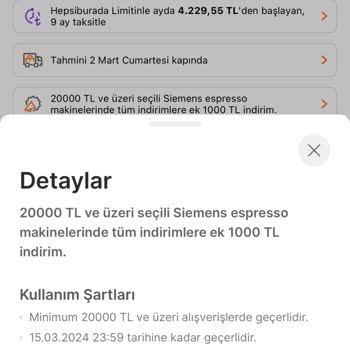 Hepsiburada Siparişin Sebepsiz İptali
