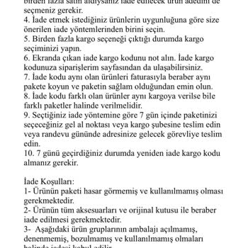 Tıkla Kapında Trendyol - "tıkla Kapıda" Mağazası - Ayıplı/kusurlu Ürün