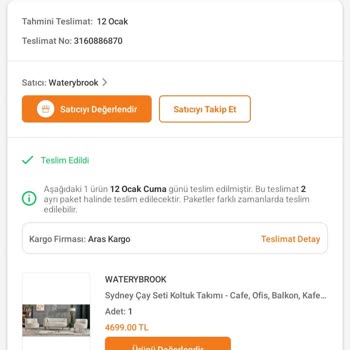 Trendyol Almadığım Kargoyu Teslim Etmiş Gösteriyor