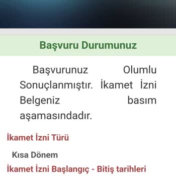 İçişleri Bakanlığı İkamet İzni Uzatma