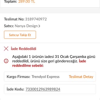 Trendyol'a Artık Güvenmiyorum