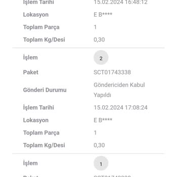 Scotty Teslim Edilmeyen Kargo