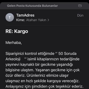 Tamadres.com Stokta Olmayan Kitabın Satılması
